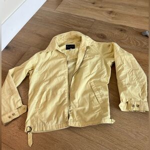 Vintage clipper mist butter yellow jacket